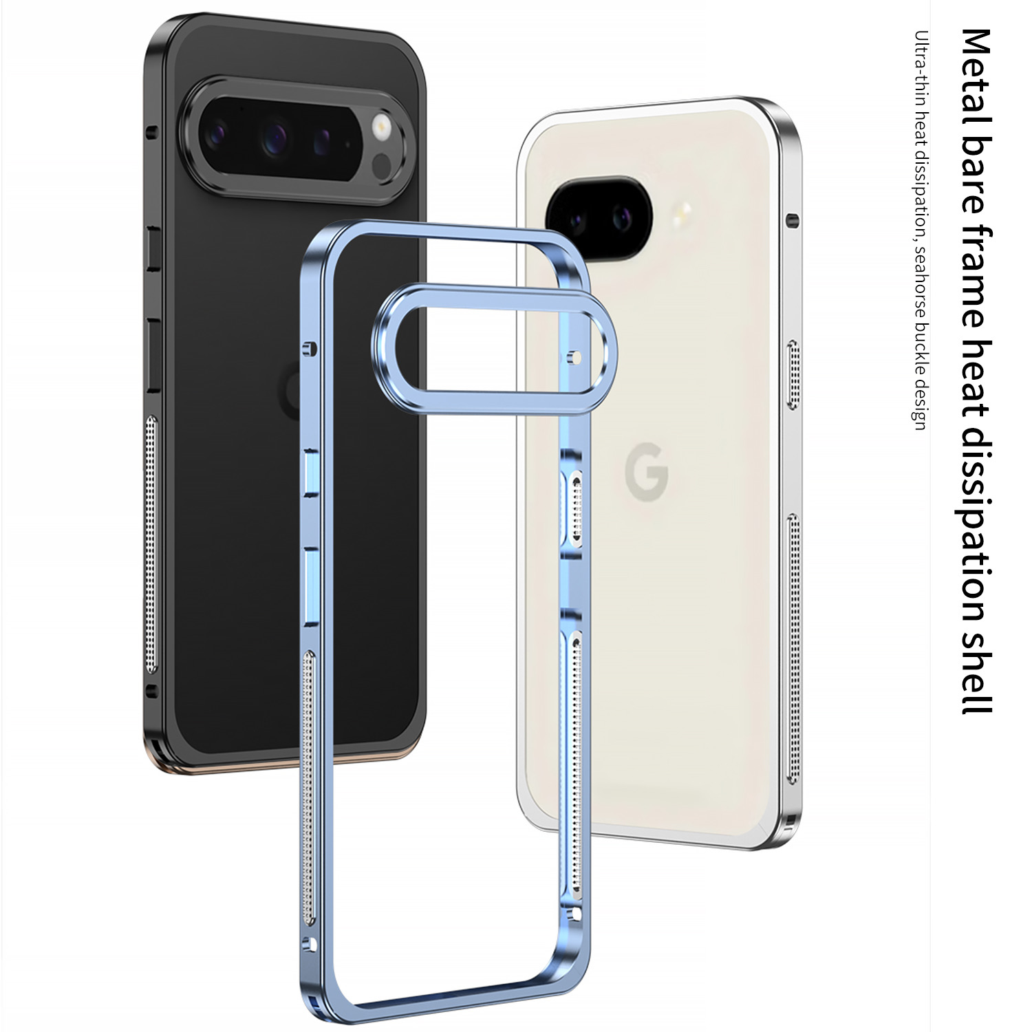 Metal Bumper Aluminum Frame Case - Ultradunne bumper aluminium metalen frame harde