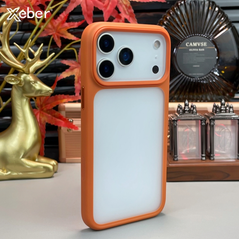 Clear Shockproof Bumper Case - Luxe transparant TPU mat hoesje voor