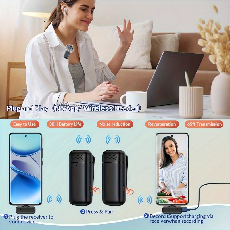 Draadloze lavaliermicrofoon me - Phone Cases recensie en prijs