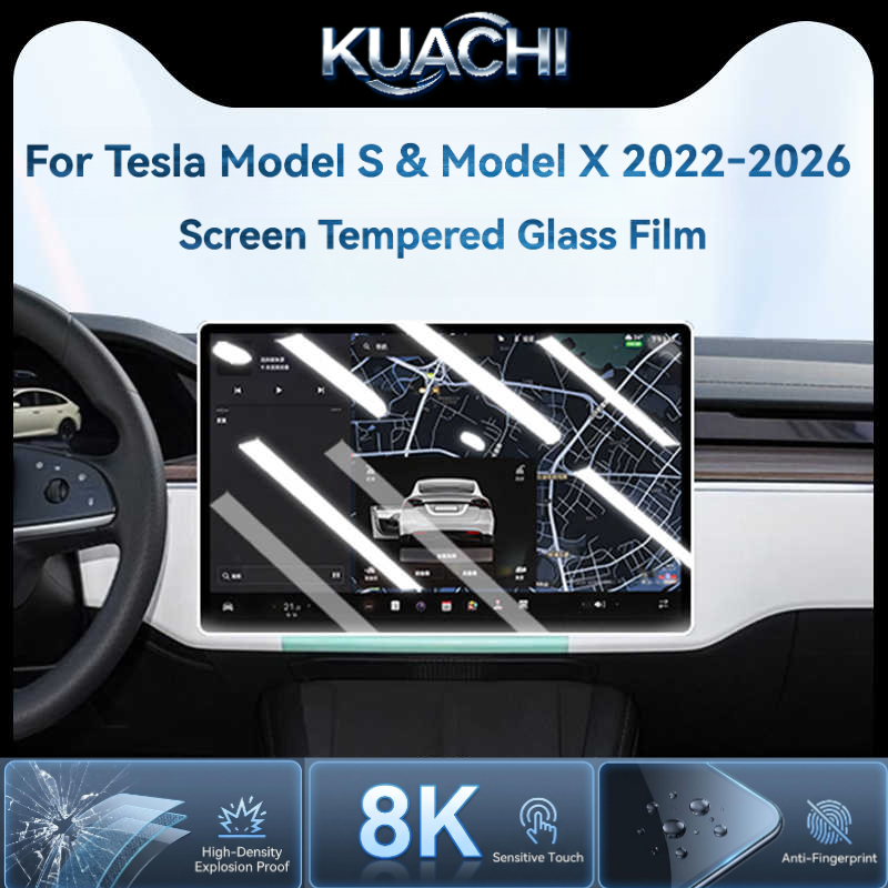 Voor Tesla Model S / Model X 2 - Matte Anti Glare Screen Protector recensie en prijs