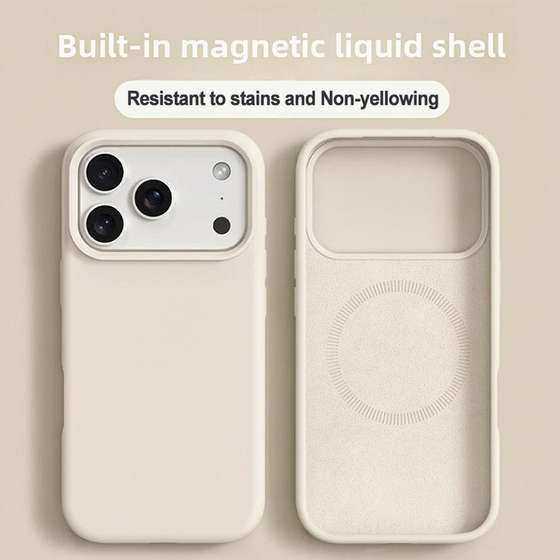 Originele Vloeibare Siliconen - Liquid Silicone Magnetic Phone Case recensie en prijs