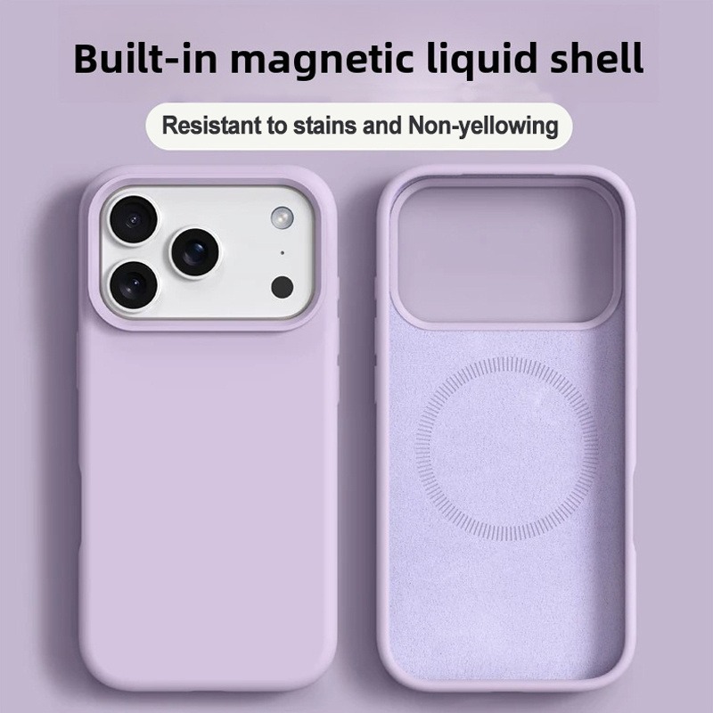 Originele Vloeibare Siliconen - Liquid Silicone Magnetic Phone Case recensie en prijs