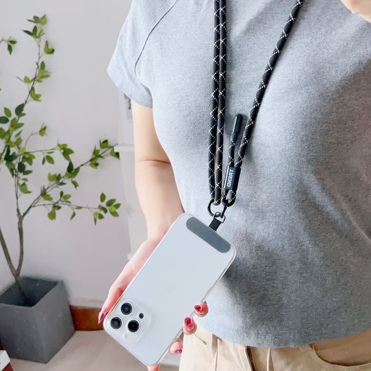Verstelbare Mode Anti Verlies  - Crossbody Lanyard Neck Strap Case recensie en prijs